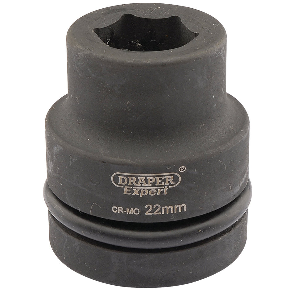 Draper 05103 Expert HI-TORQ® 6 Point Impact Socket, 1" Sq. Dr., 22mm