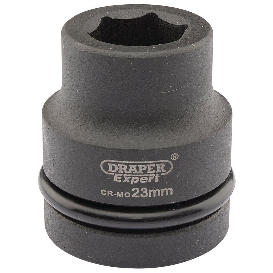 Draper 05104 Expert HI-TORQ® 6 Point Impact Socket, 1" Sq. Dr., 23mm