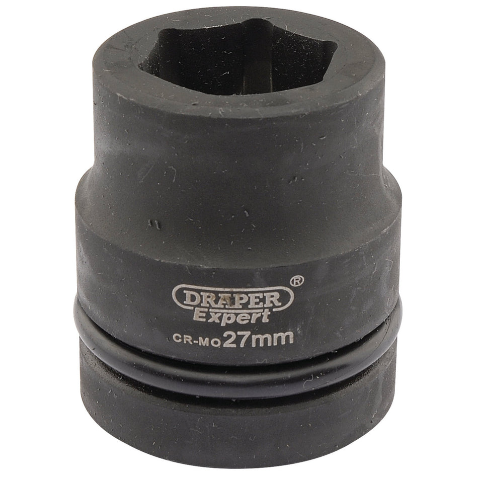 Draper 05108 Expert HI-TORQ® 6 Point Impact Socket, 1" Sq. Dr., 27mm