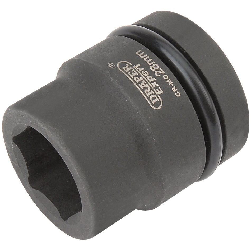 Draper 05109 Expert HI-TORQ® 6 Point Impact Socket, 1" Sq. Dr., 28mm