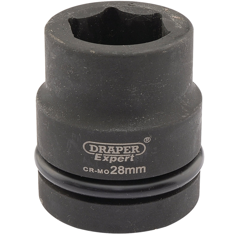 Draper 05109 Expert HI-TORQ® 6 Point Impact Socket, 1" Sq. Dr., 28mm