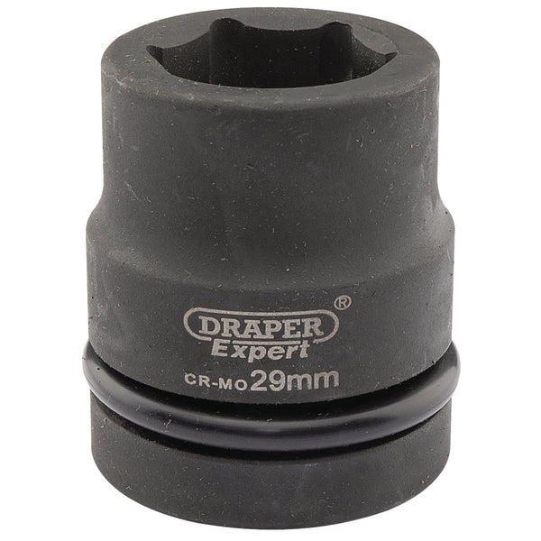 Draper 05110 Expert HI-TORQ&#174; 6 Point Impact Socket, 1" Sq. Dr., 29mm