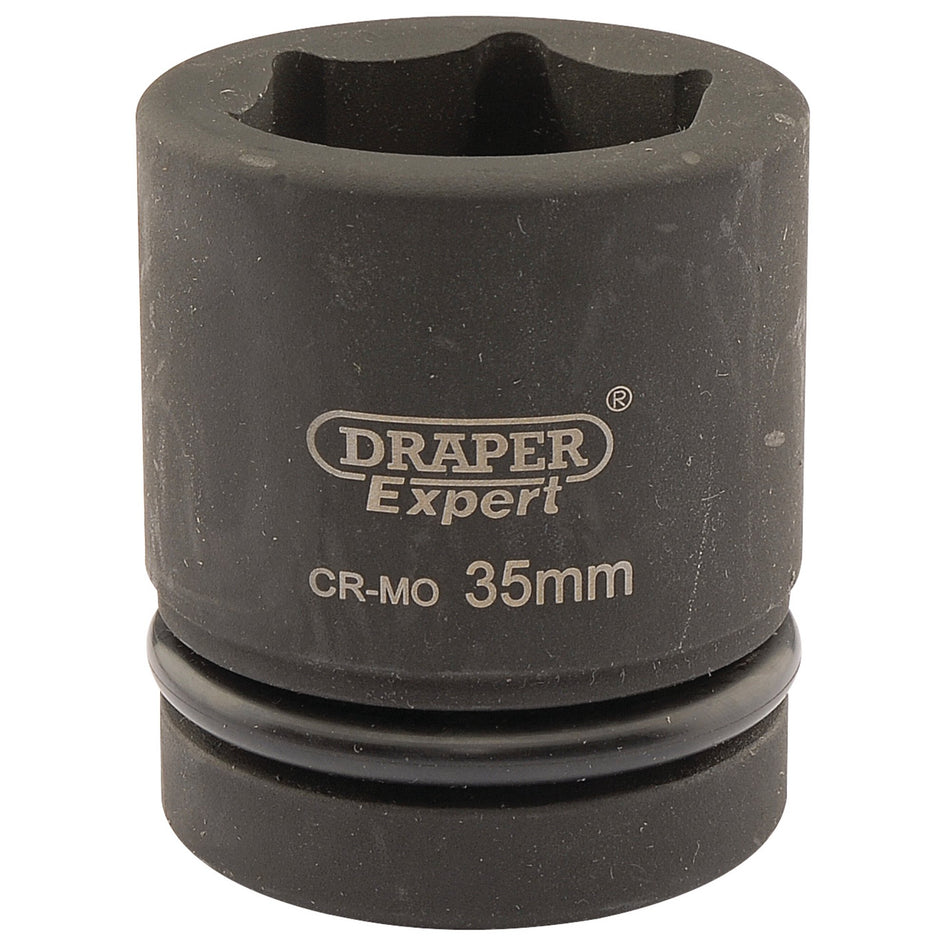 Draper 05115 Expert HI-TORQ® 6 Point Impact Socket, 1" Sq. Dr., 35mm