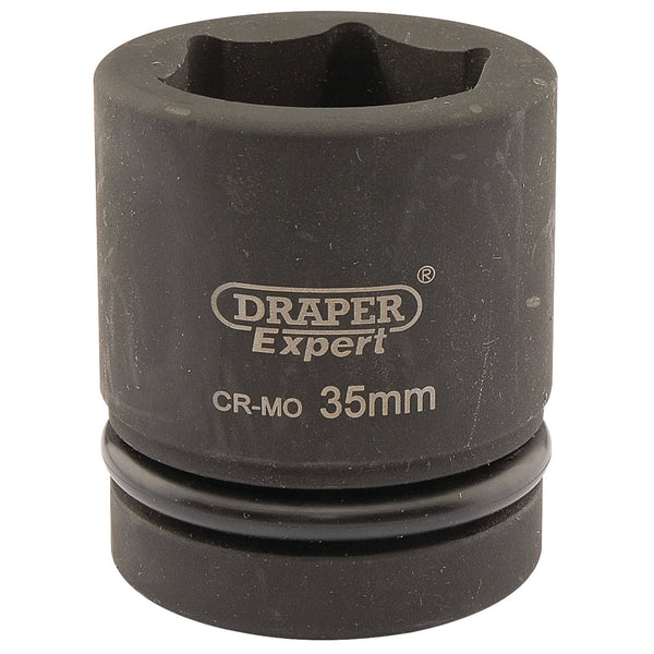 Draper 05115 Expert HI-TORQ&#174; 6 Point Impact Socket, 1" Sq. Dr., 35mm