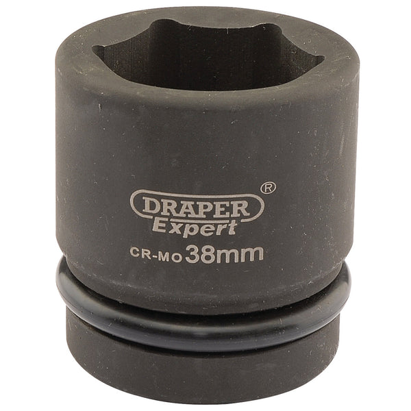 Draper 05118 Expert HI-TORQ&#174; 6 Point Impact Socket, 1" Sq. Dr., 38mm