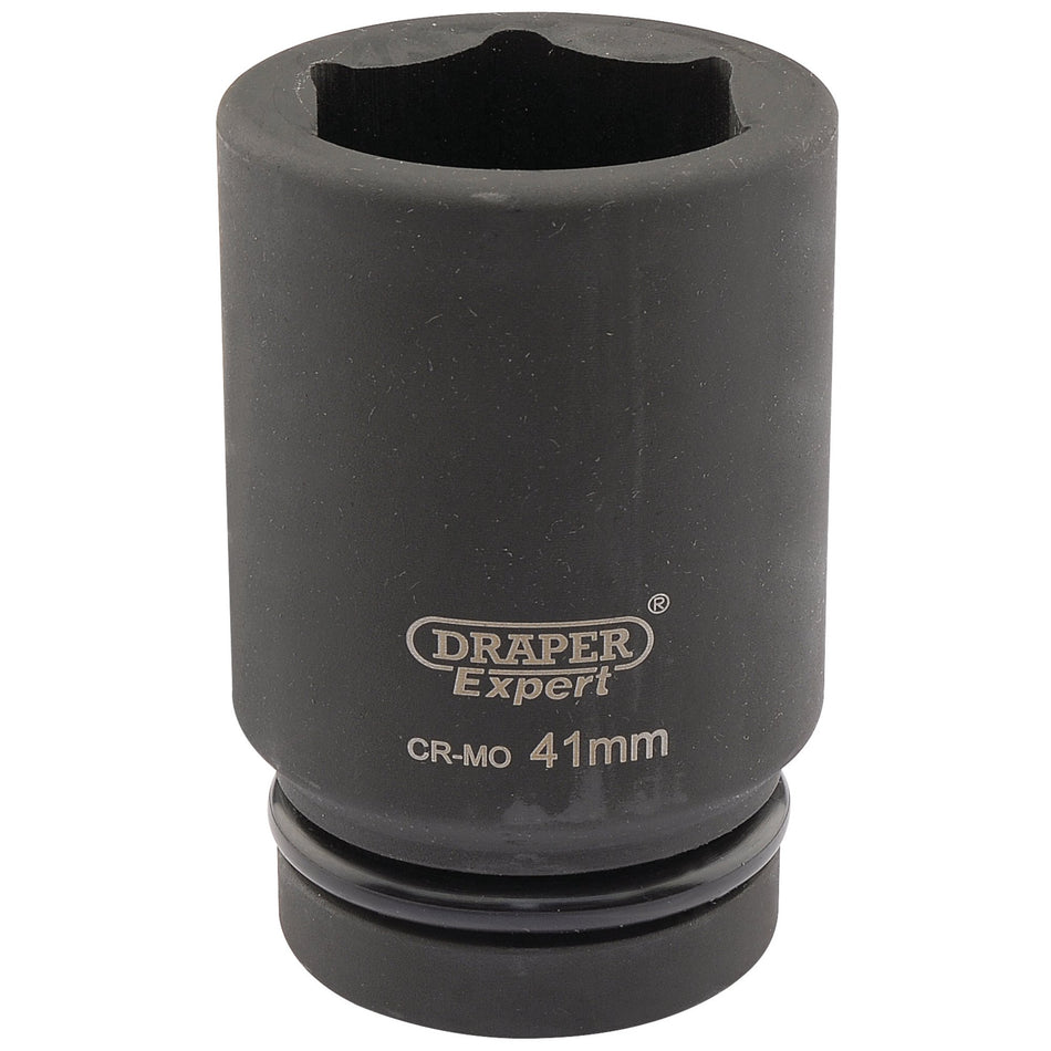 Draper 05152 Expert HI-TORQ® 6 Point Deep Impact Socket, 1" Sq. Dr., 41mm