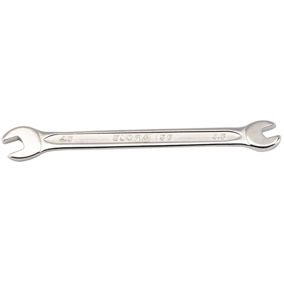 Draper 05335 Elora Midget Metric Double Open End Spanner, 3.5 x 4.5mm