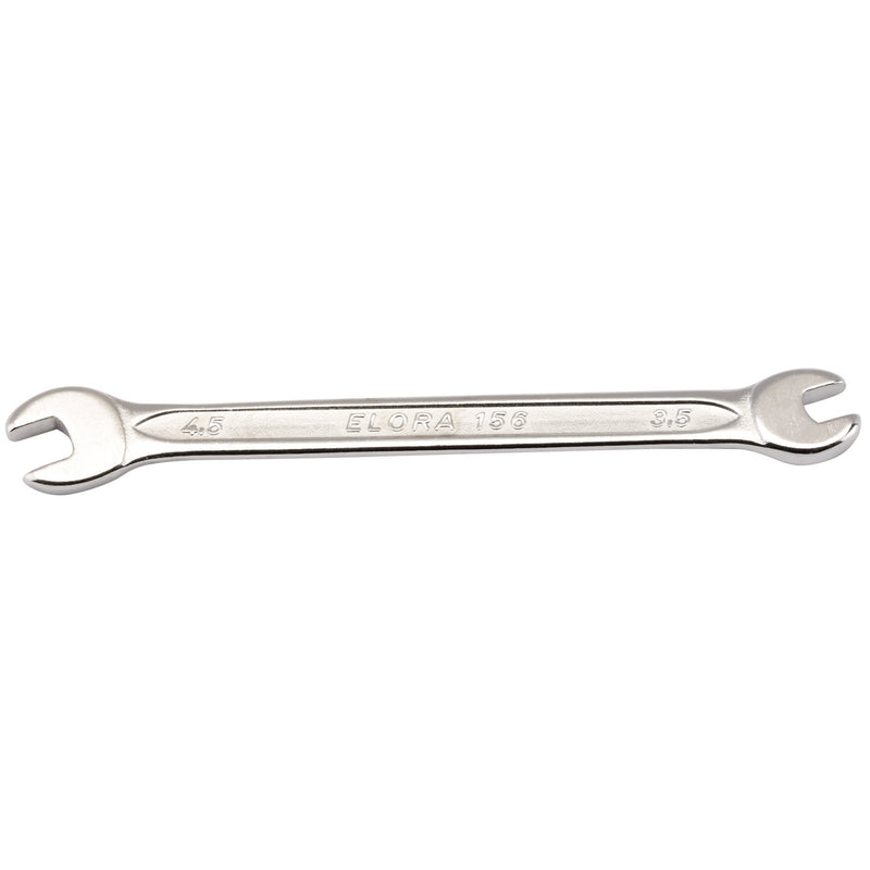 Draper 05335 Elora Midget Metric Double Open End Spanner, 3.5 x 4.5mm