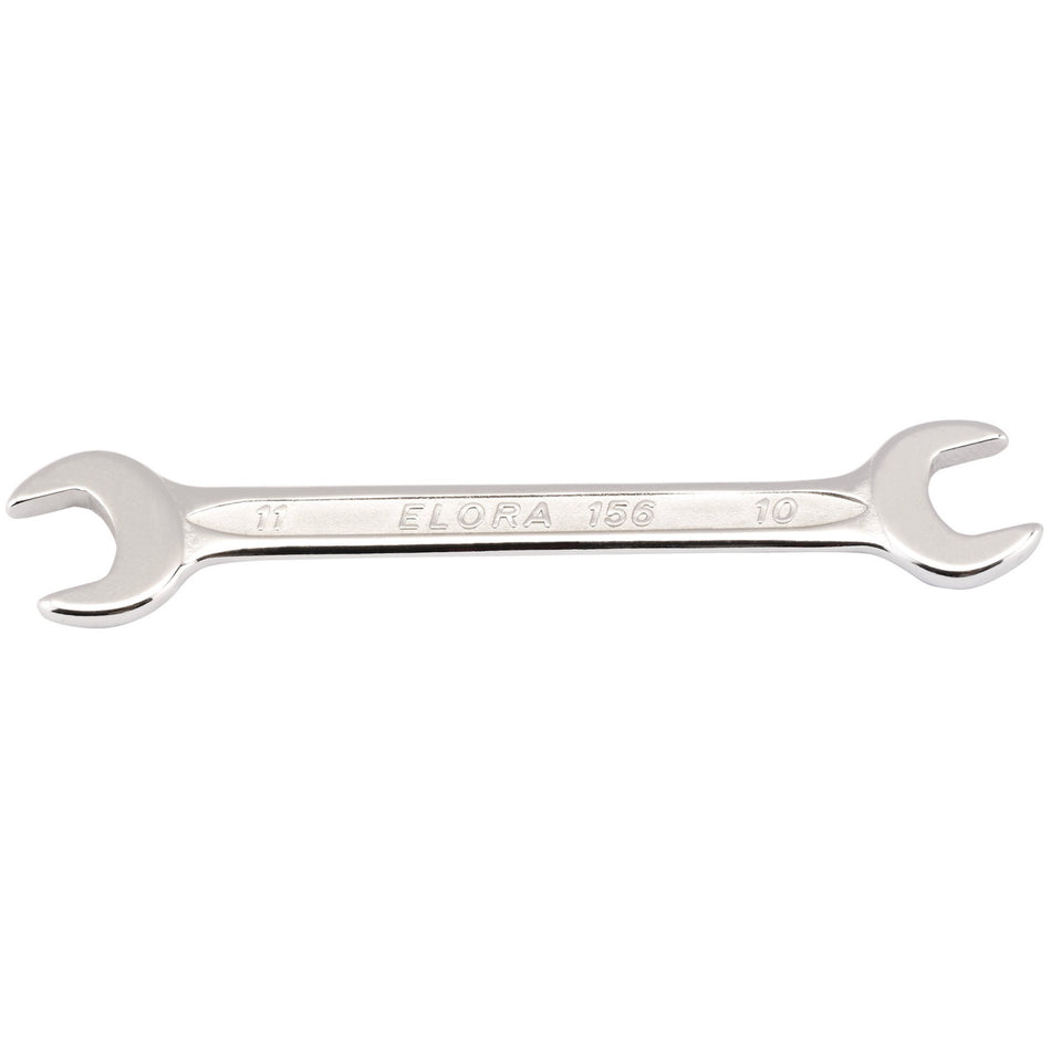 Draper 05400 Elora Midget Metric Double Open End Spanner, 10 x 11mm