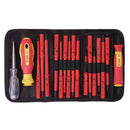 Draper 05776 XP1000 VDE Interchangeable Blade Screwdriver Set (18 Piece)