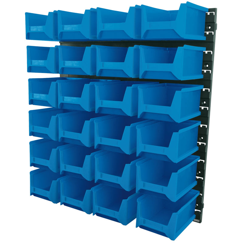 Draper 06797 24 Bin Wall Storage Unit, Large Bins