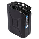 Draper 07257 Steel Fuel Can, 20L, Black