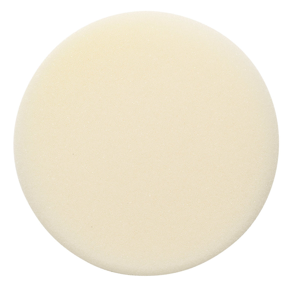 Draper 07579 Medium-Light Polishing Pad, 125mm, White