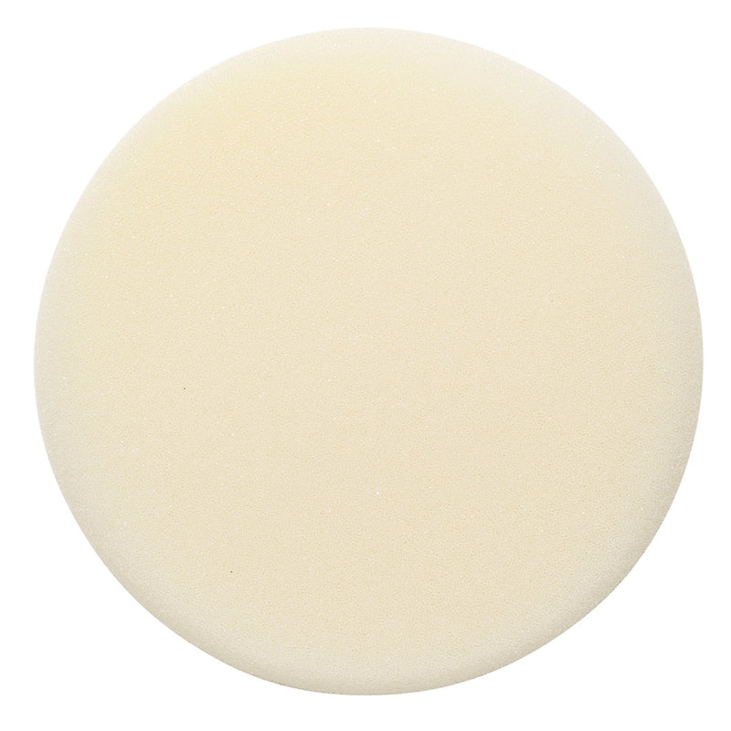Draper 07579 Medium-Light Polishing Pad, 125mm, White