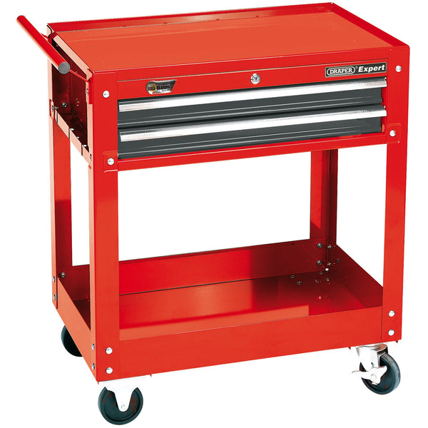 Draper 07635 Expert 2 Level Tool Trolley with Two Drawers