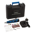 Draper 07849 Draper Storm Force 10.8V Power Interchange Rotary Multi-Tool Kit, 1 x 1.5Ah Battery, 1 x Fast Charger (50 Piece)