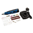 Draper 07849 Draper Storm Force 10.8V Power Interchange Rotary Multi-Tool Kit, 1 x 1.5Ah Battery, 1 x Fast Charger (50 Piece)