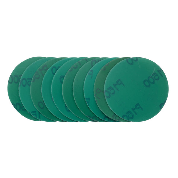 Draper 08111 Wet and Dry Sanding Discs with Hook and Loop, 75mm, 1500 Grit (Pack of 10)