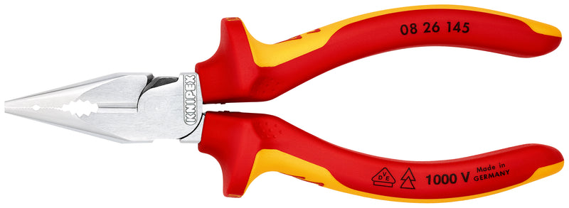 KNIPEX 08 26 145 Needle-Nose Combination Pliers