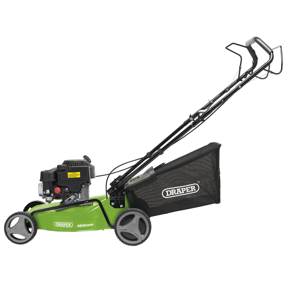 Draper 08672 Self-Propelled Petrol Lawn Mower, 460mm, 150cc/3.6HP