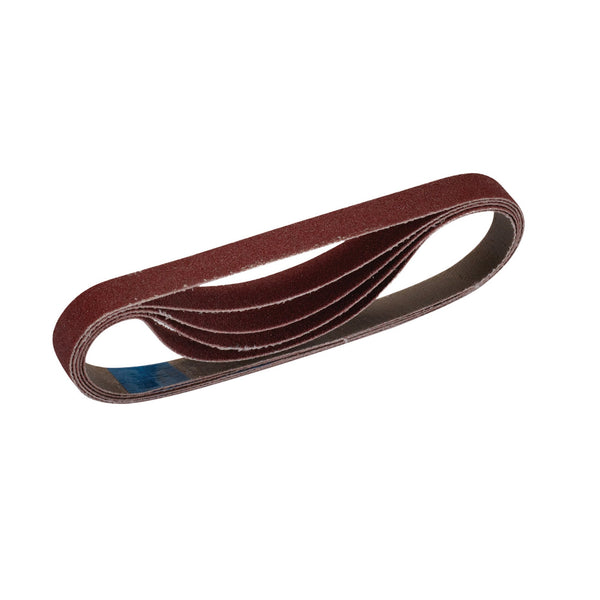 Draper 08684 Cloth Sanding Belt, 10 x 330mm, 120 Grit (Pack of 5)