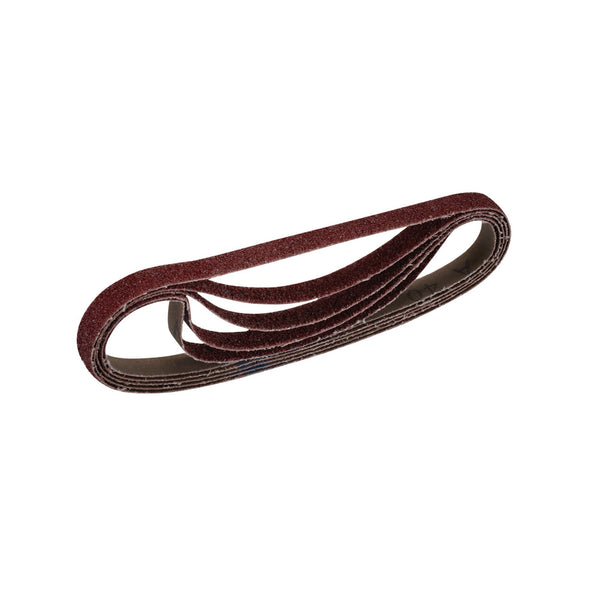Draper 08688 Cloth Sanding Belt, 13 x 457mm, 40 Grit (Pack of 5)