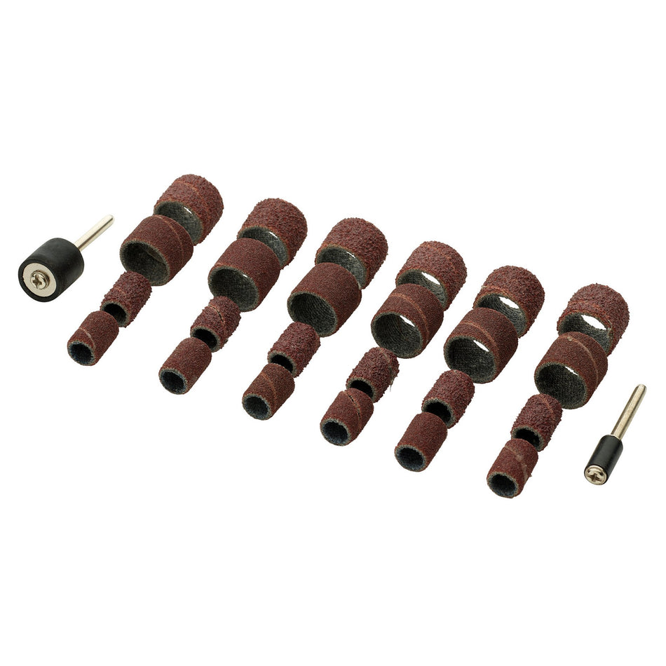 Draper 08955 Sanding Drums and Holders for D20 Engraver/Grinder (26 Piece)