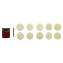 Draper 08958 Polishing Wheels Set for D20 Engraver/Grinder (12 Piece)