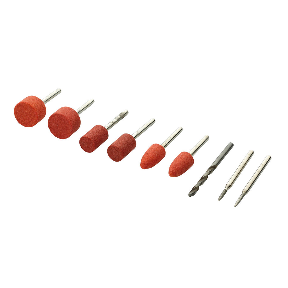 Draper 08959 Grinding/Drilling Points for D20 Engraver/Grinder (9 Piece)