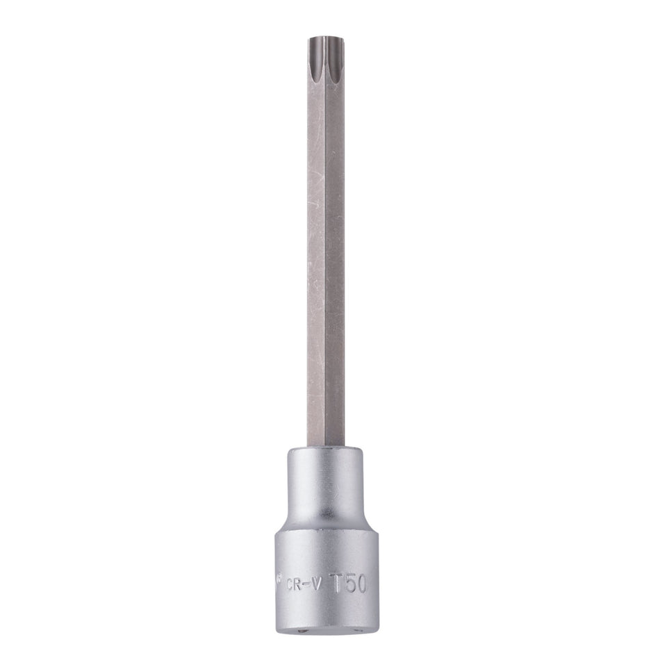 Draper 08968 Draper TX-STAR® Socket Bit, 1/2" Sq. Dr., T50 x 125mm
