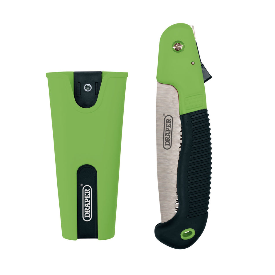 Draper 09010 Folding Pruning Saw and Holster Set, 180mm (2 Piece)