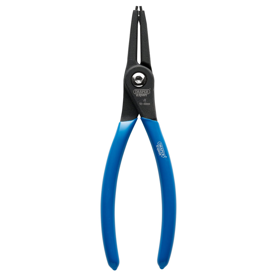 Draper 09017 Draper Expert Straight Tip Internal Circlip Pliers, J2, 180mm