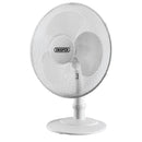 Draper 09111 230V Desk Fan, 16"/400mm, 45W