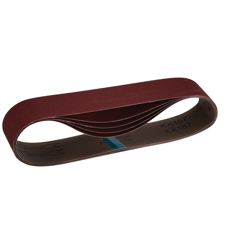 Draper 09219 Cloth Sanding Belt, 50 x 686mm, 180 Grit (Pack of 5)