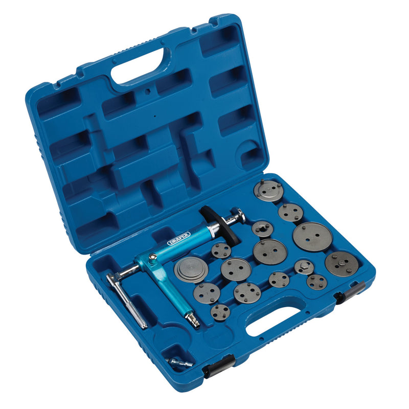 Draper 09443 Pneumatic Brake Caliper Wind-Back Tool Kit (16 Piece)