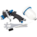 Draper 09709 Gravity Feed HVLP Composite Body Air Spray Gun, 100ml