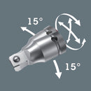 Wera 050036390018794 C Zyklop wobble extension, 1/2", 1/2" x 52 mm