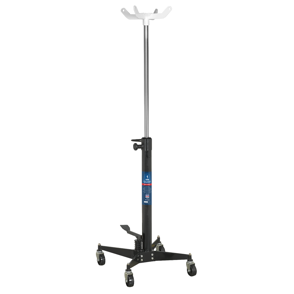 Sealey 1000TRQ 1tonne Vertical Transmission Jack with Quick Lift