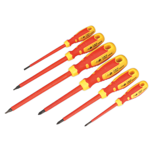 Sealey AK6122 Screwdriver Set 6pc VDE Approved