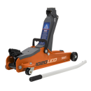 Sealey 1020LEO 2tonne Low Entry Short Chassis Trolley Jack - Orange