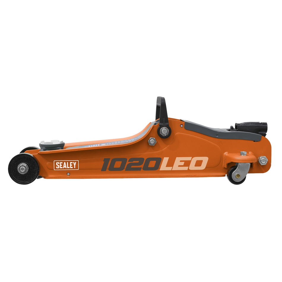Sealey 1020LEO 2tonne Low Entry Short Chassis Trolley Jack - Orange