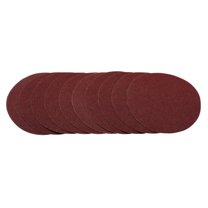 Draper 10229 Sanding Discs, 200mm, 40 Grit (Pack of 10)