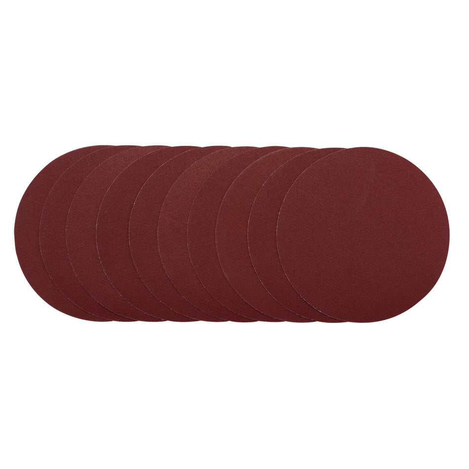 Draper 10233 Sanding Discs, 200mm, 120 Grit (Pack of 10)