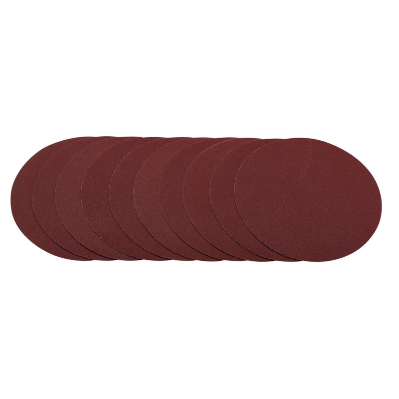 Draper 10233 Sanding Discs, 200mm, 120 Grit (Pack of 10)