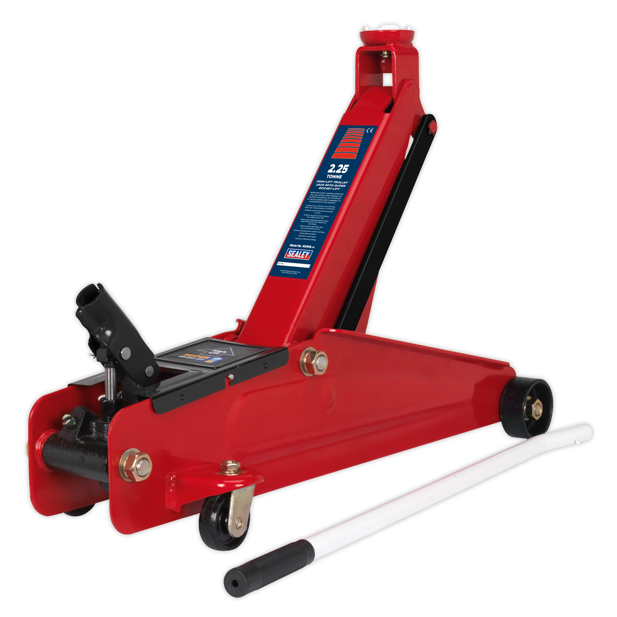 Sealey 1025HL 2.25tonne High Lift SUV Trolley Jack with Super Rocket Lift
