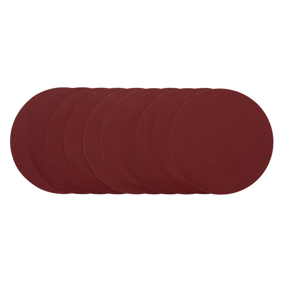 Draper 10349 Sanding Discs, 200mm, 240 Grit (Pack of 10)