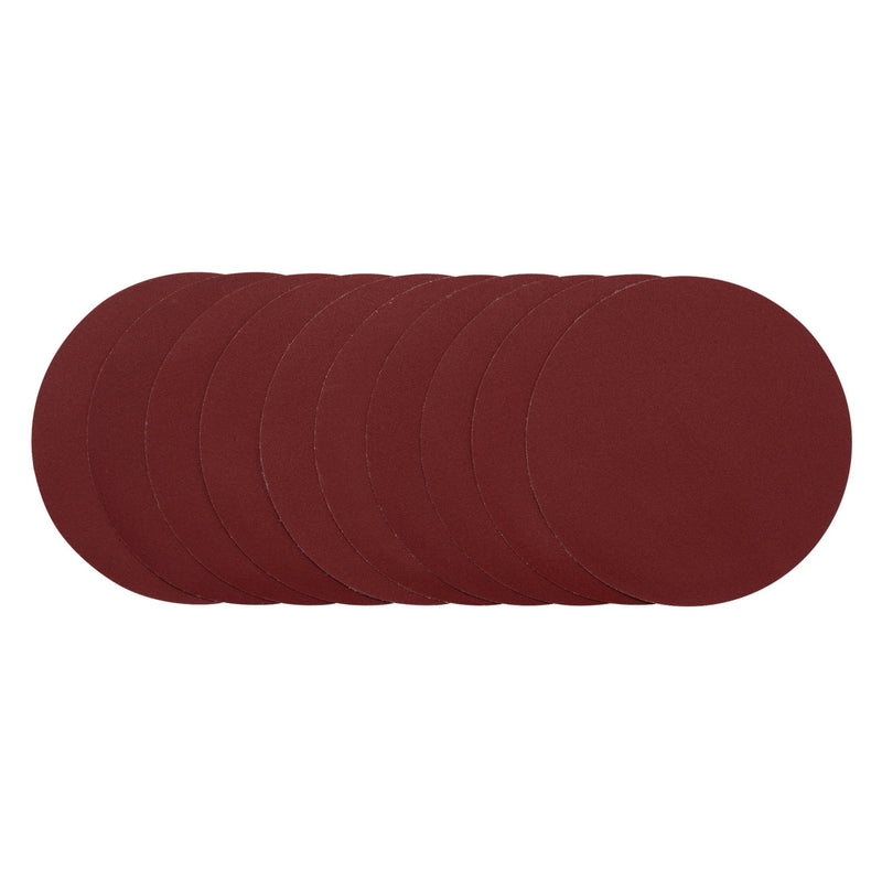 Draper 10349 Sanding Discs, 200mm, 240 Grit (Pack of 10)