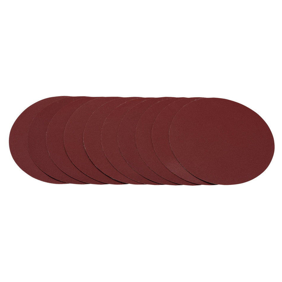 Draper 10349 Sanding Discs, 200mm, 240 Grit (Pack of 10)