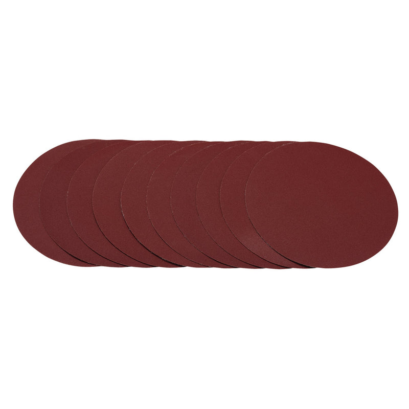 Draper 10349 Sanding Discs, 200mm, 240 Grit (Pack of 10)
