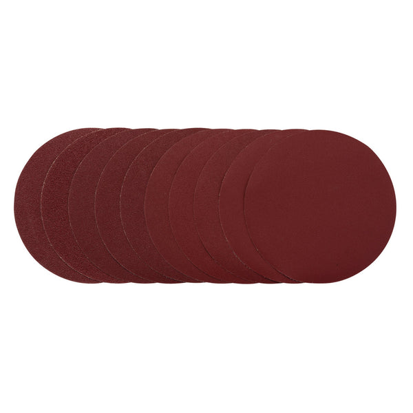 Draper 10364 Sanding Discs, 200mm, Assorted Grit (Pack of 10)